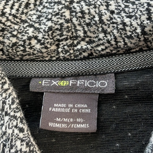 Exofficio Knit Angle Zip Jacket Blazer Women’s M Career Office Business Casual - Picture 2 of 10